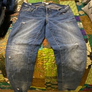 Torrid Distressed Boyfriend Jeans